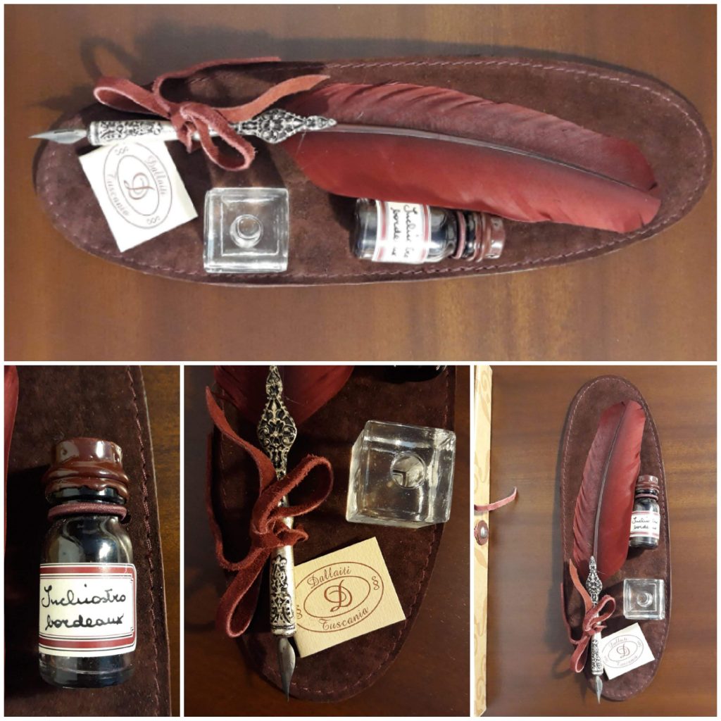 Penna Stilografica con piuma